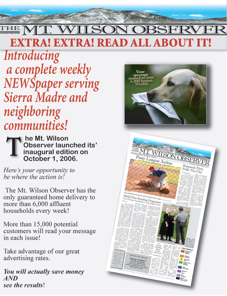 page one from a former issue