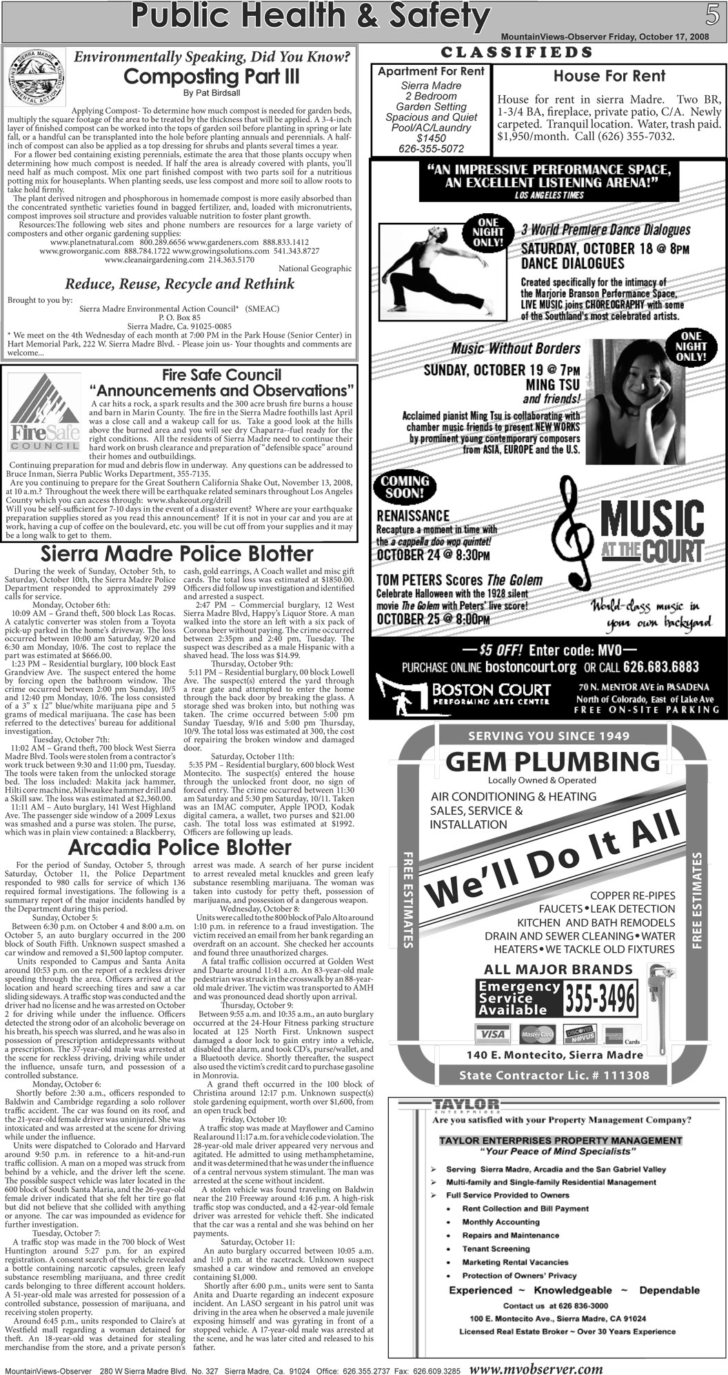 newspaper page