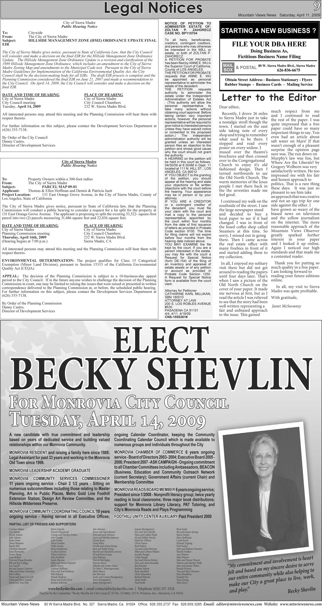 MVNews this week:  Page 9