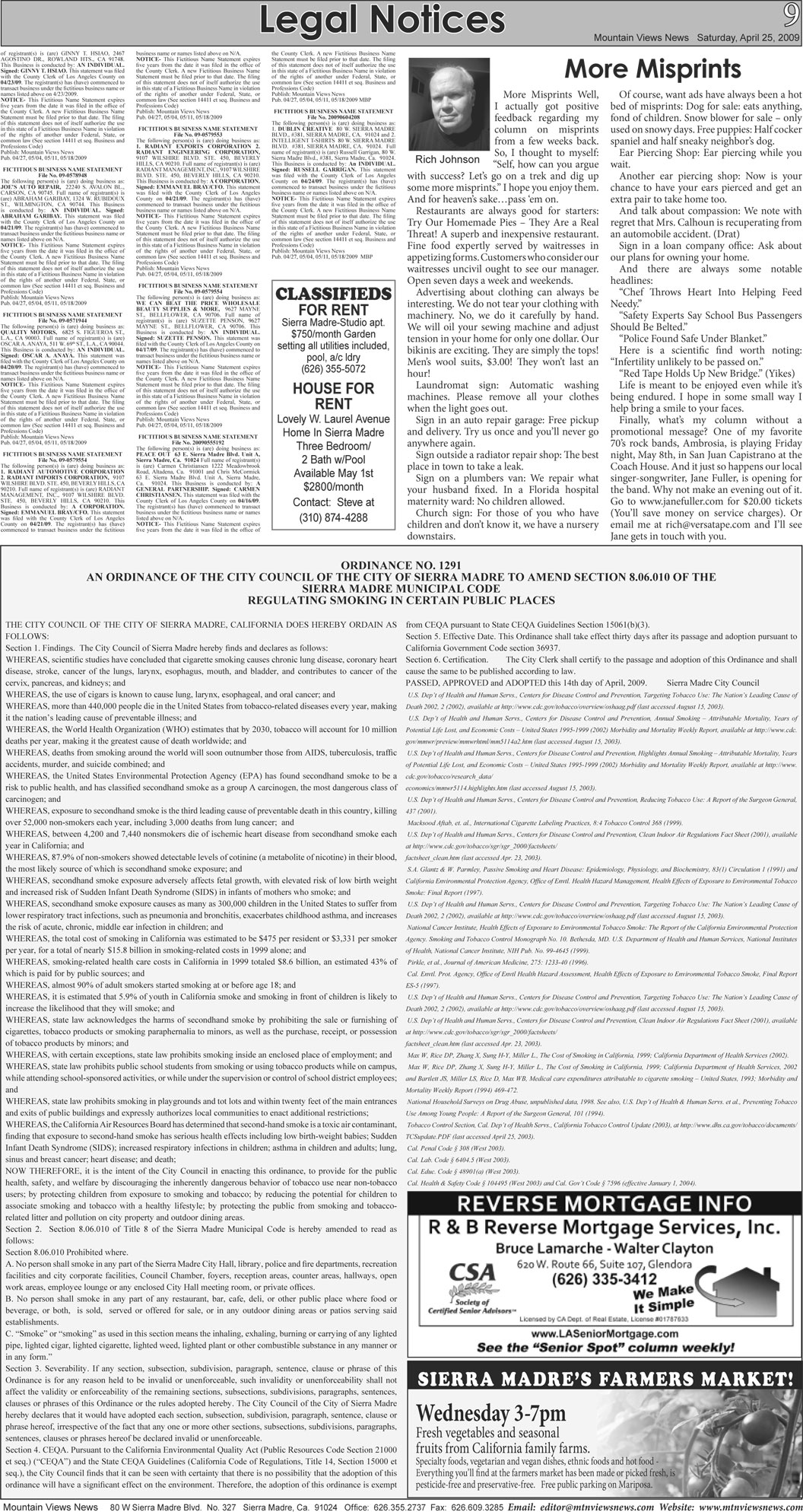 MVNews this week:  Page 9