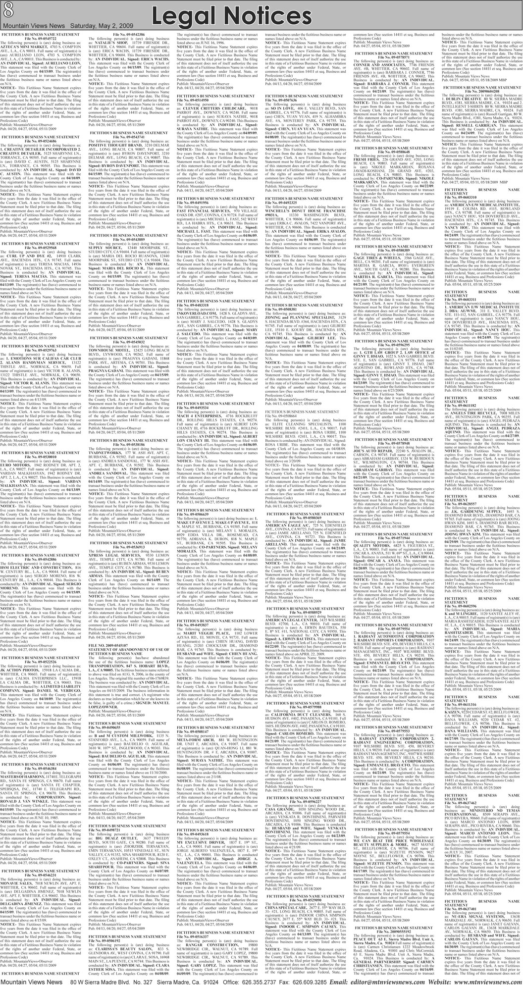 MVNews this week:  Page 8