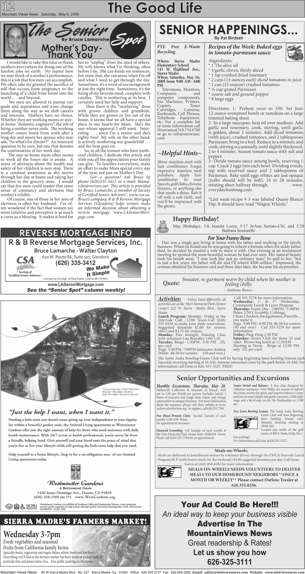 MVNews this week:  Page 12