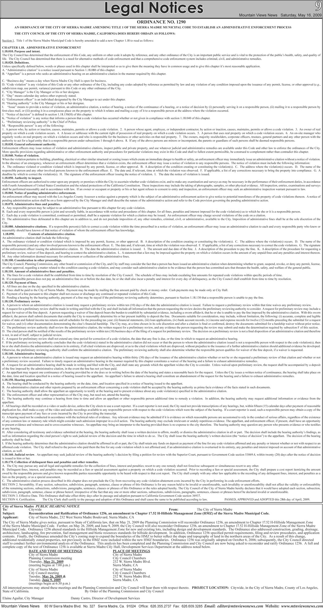 MVNews this week:  Page 9