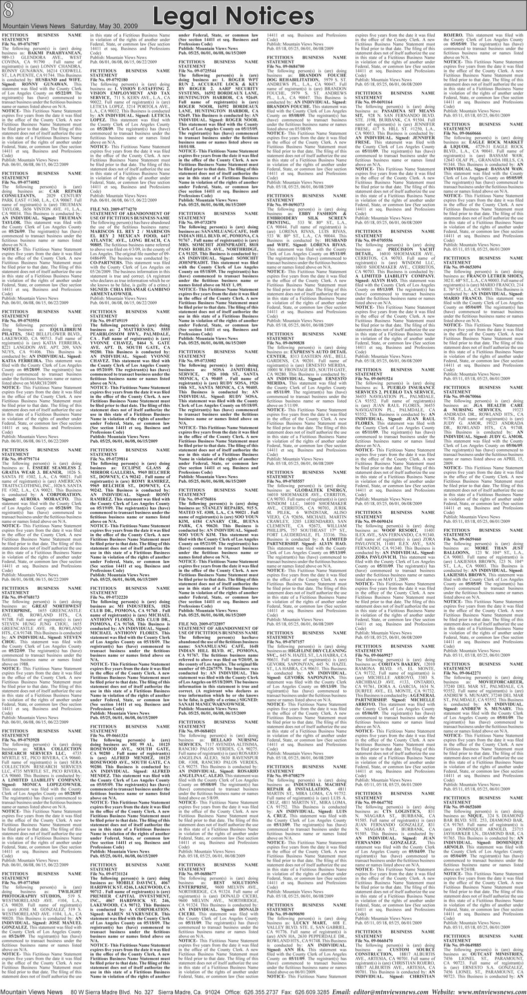 MVNews this week:  Page 8