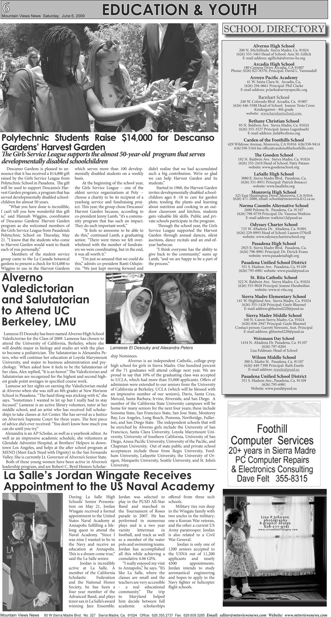 MVNews this week:  Page 6