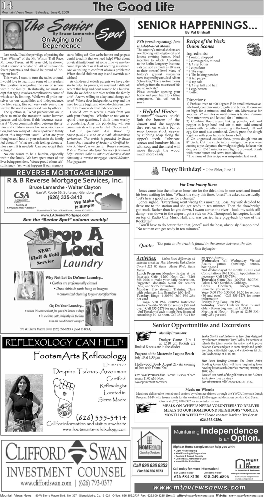 MVNews this week:  Page 14