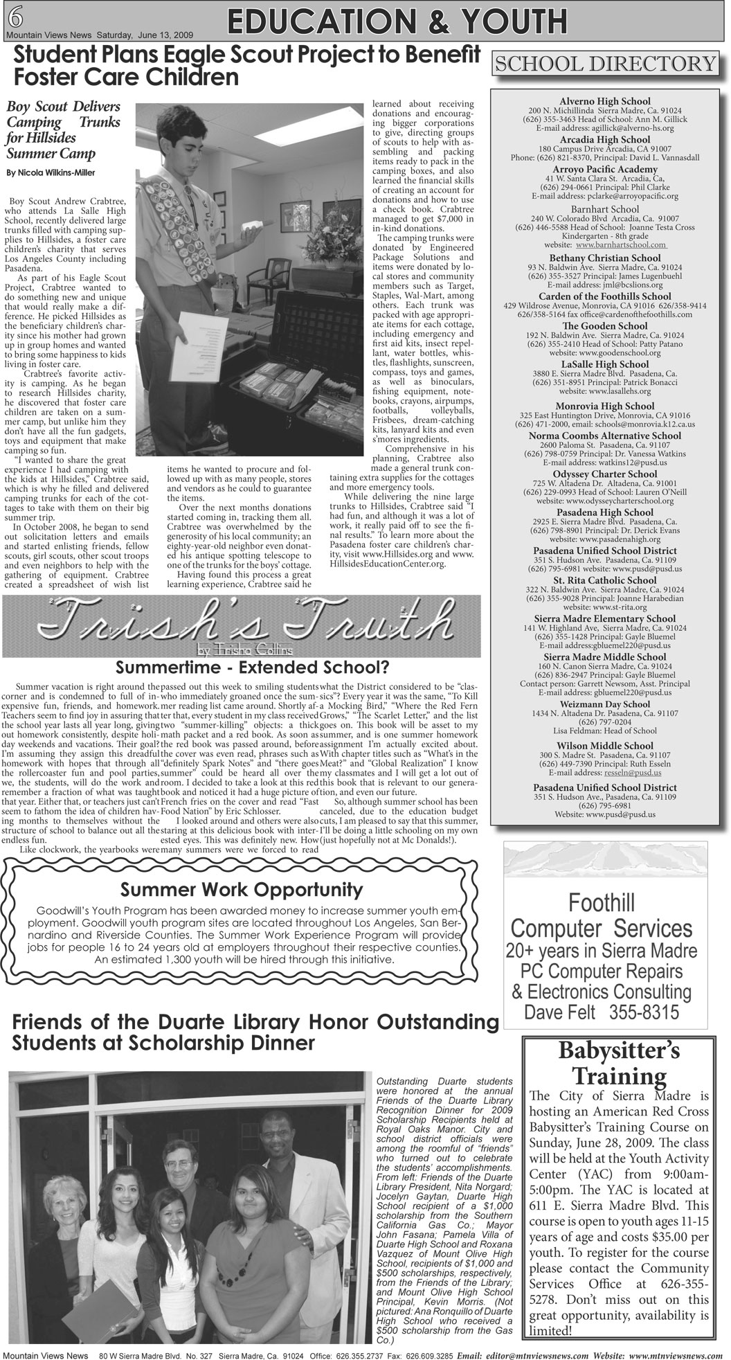 MVNews this week:  Page 6