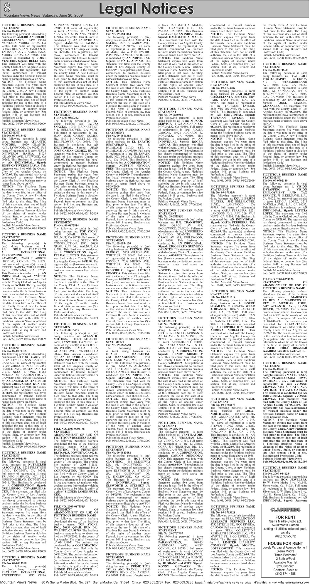 MVNews this week:  Page 8