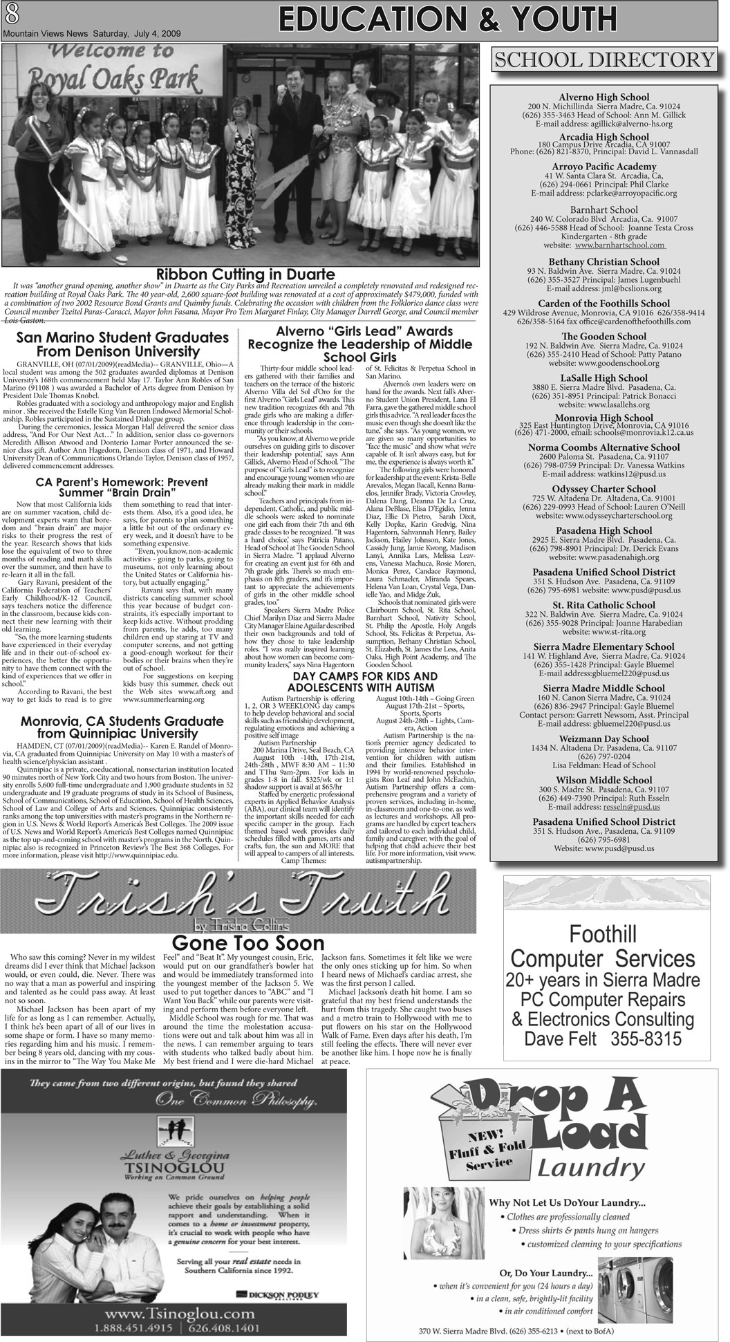 MVNews this week:  Page 8