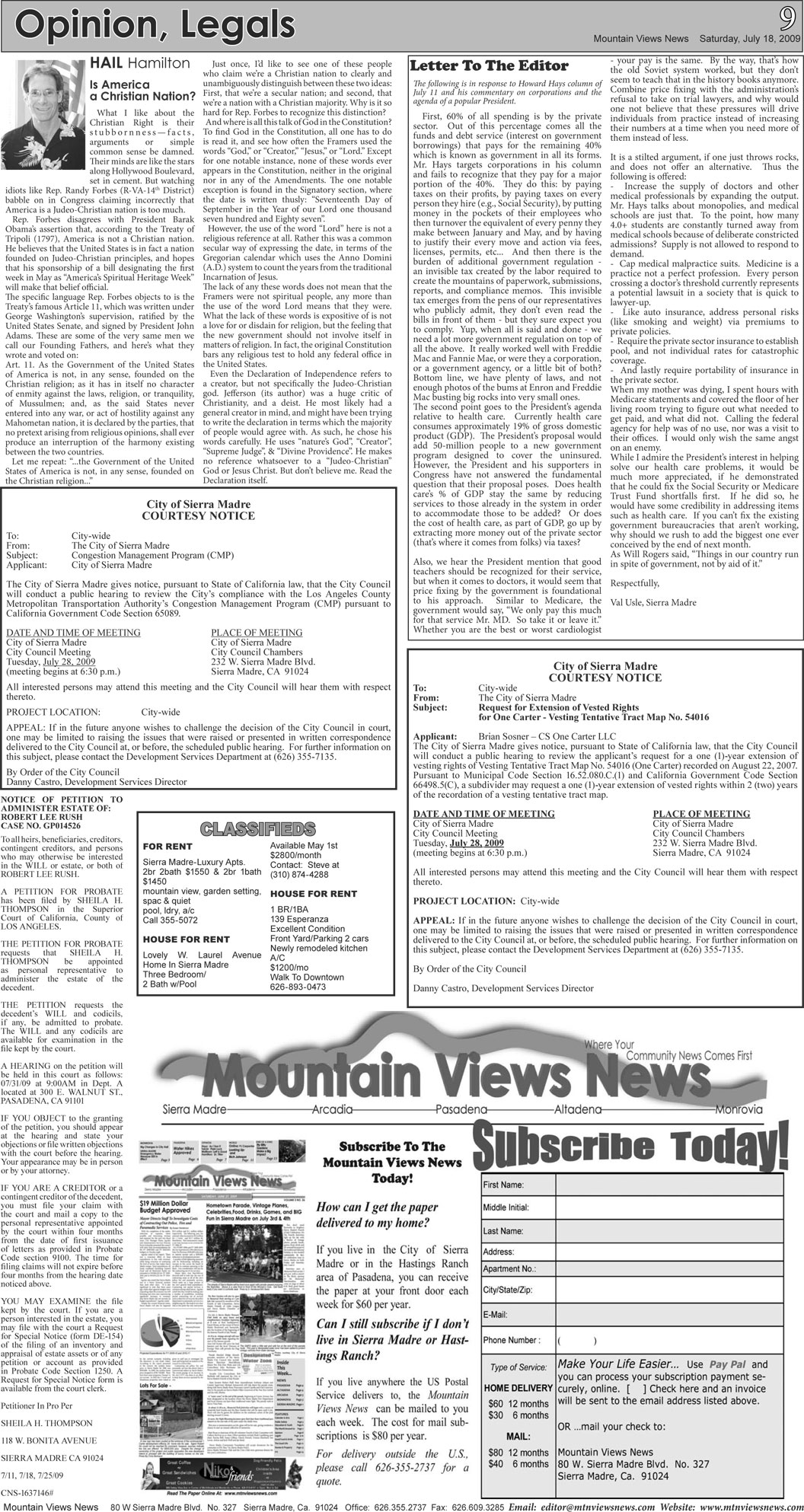 MVNews this week:  Page 9