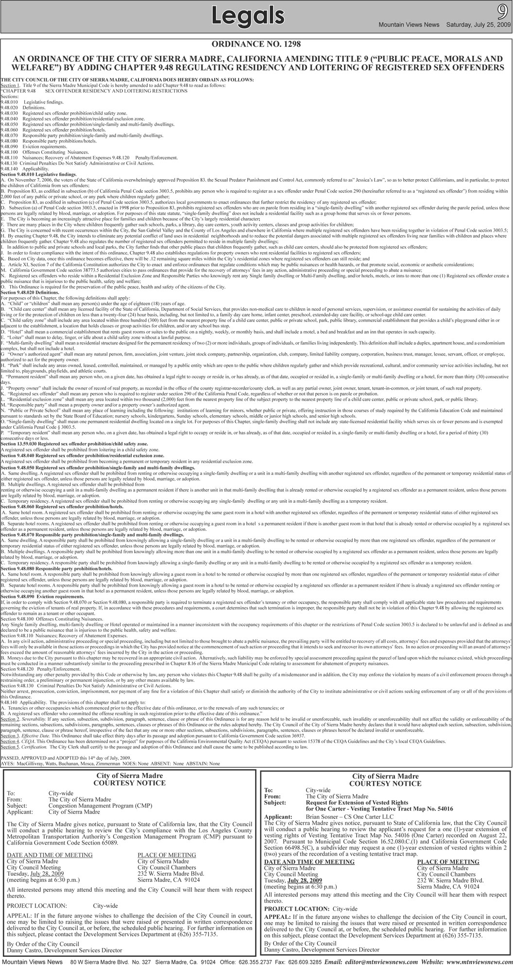 MVNews this week:  Page 9