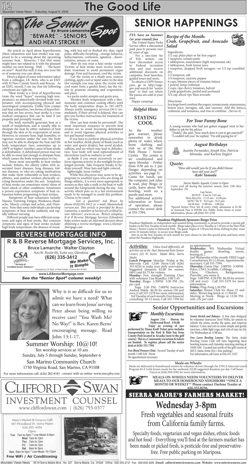 MVNews this week:  Page 12