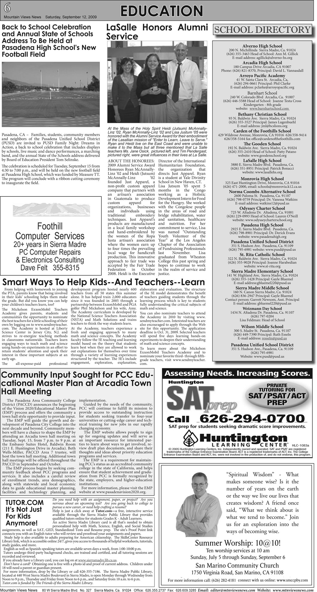 MVNews this week:  Page 6