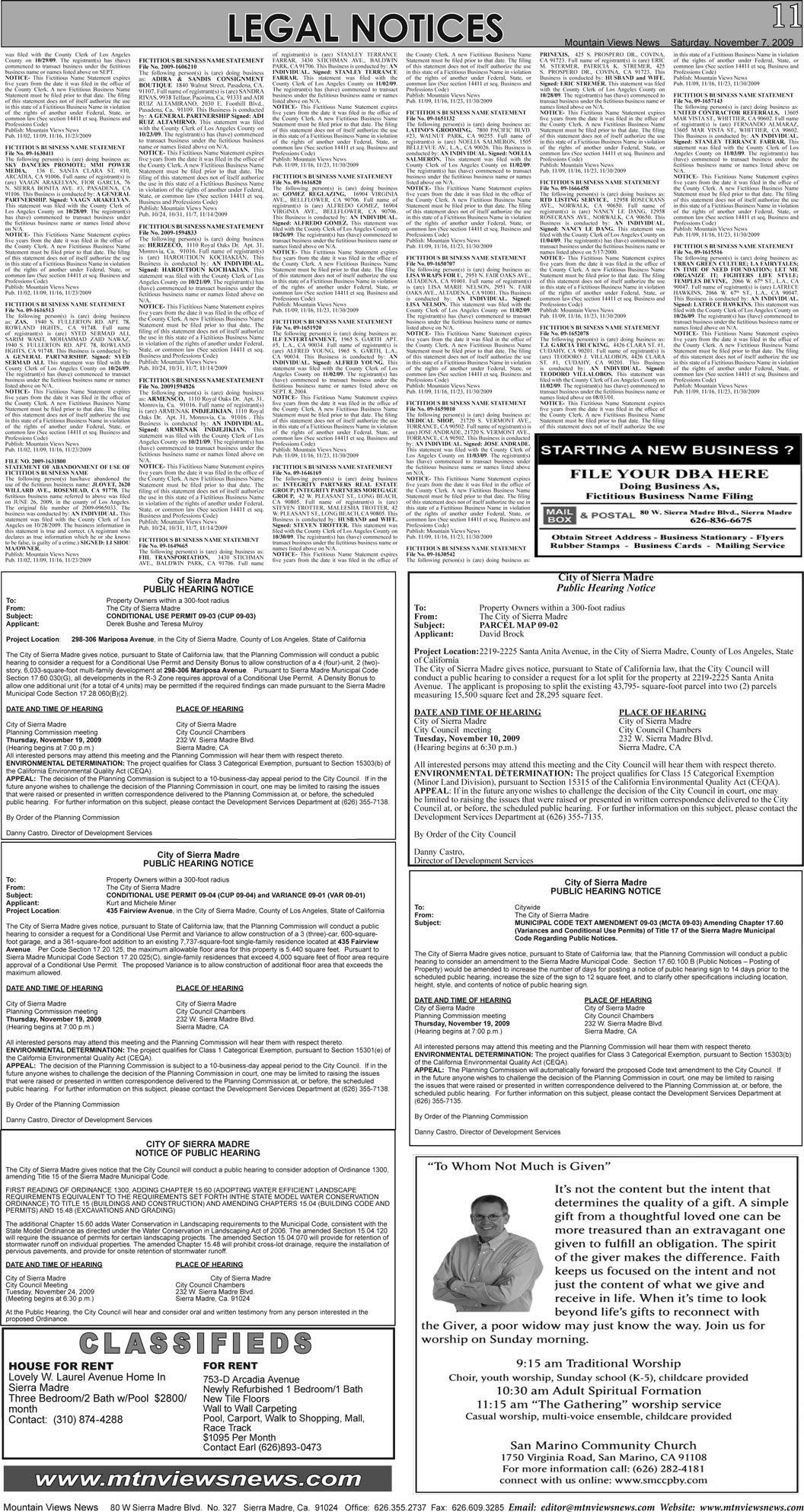 MVNews this week:  Page 11