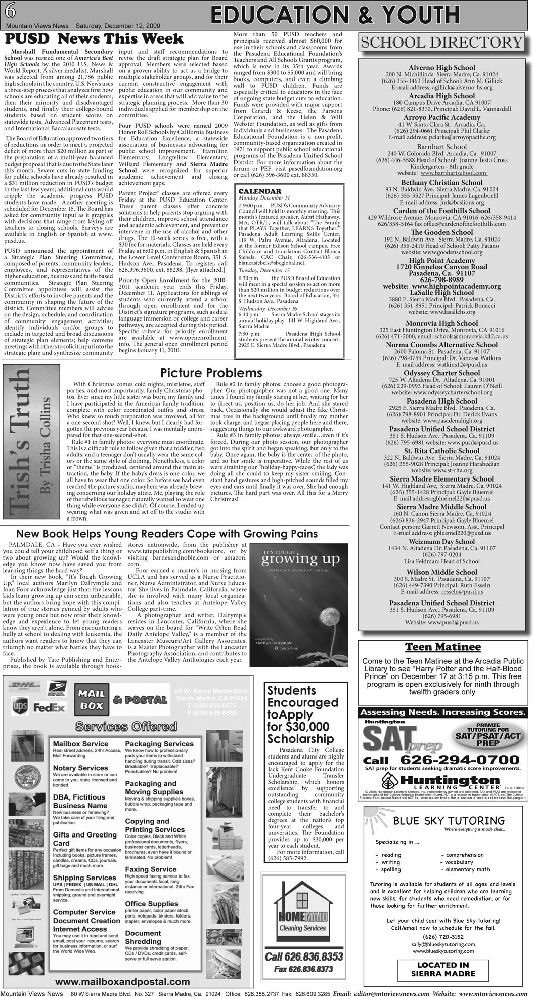 MVNews this week:  Page 6