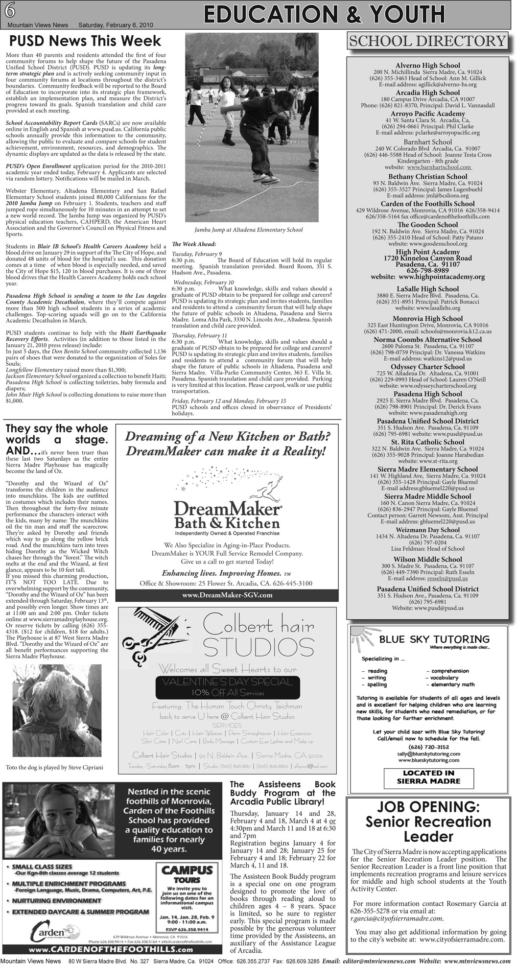 MVNews this week:  Page 6