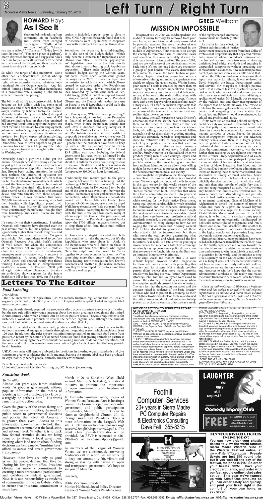 MVNews this week:  Page 8