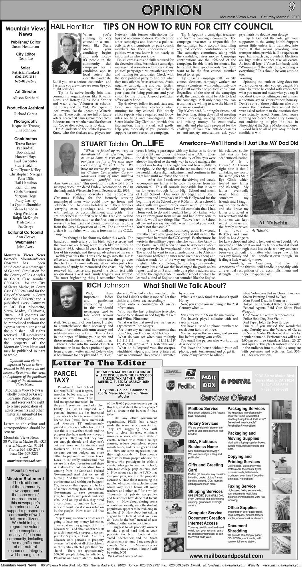 MVNews this week:  Page 9