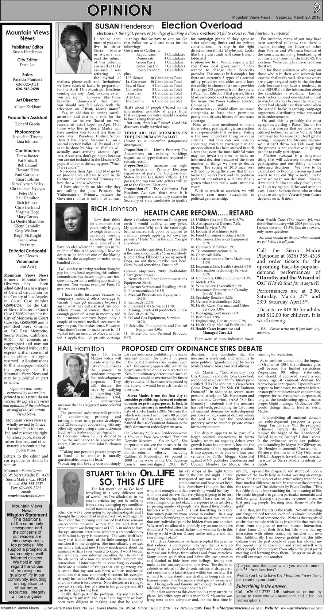 MVNews this week:  Page 9