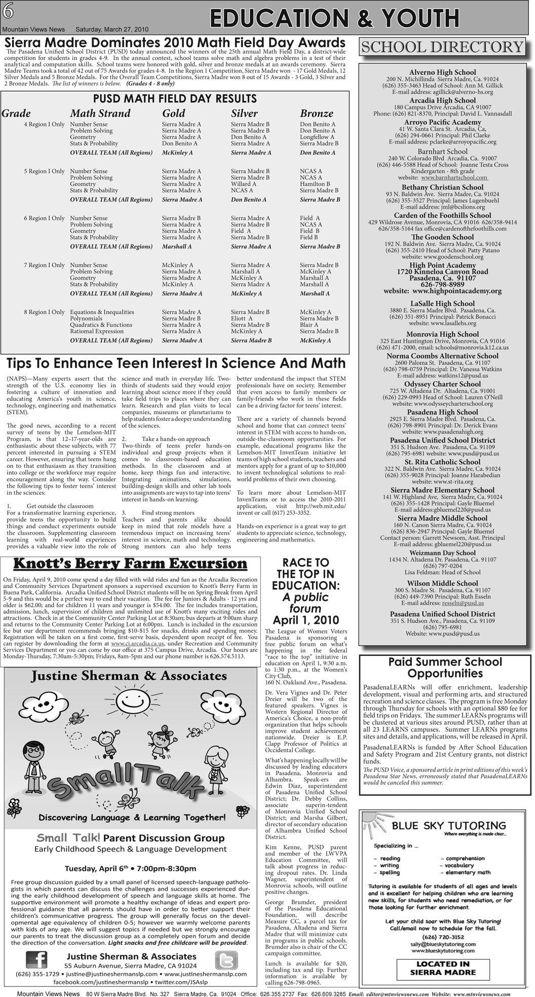 MVNews this week:  Page 6