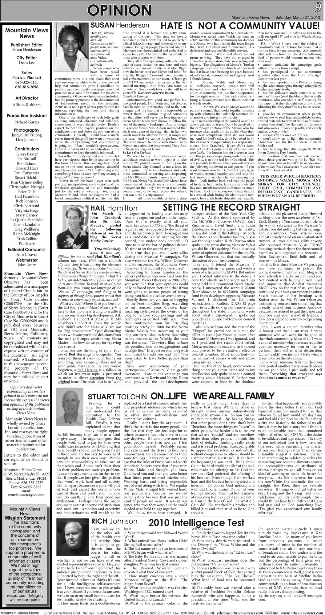 MVNews this week:  Page 9