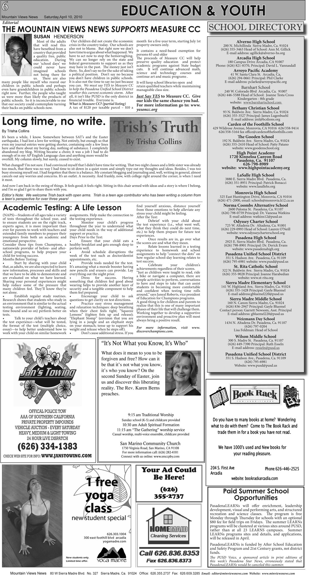 MVNews this week:  Page 6