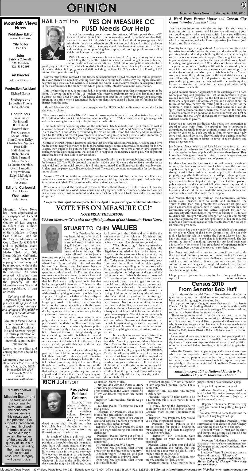 MVNews this week:  Page 9