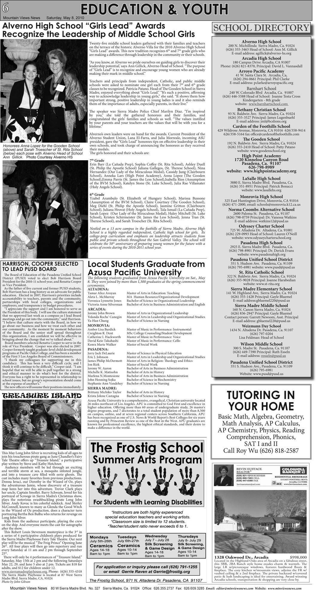 MVNews this week:  Page 6