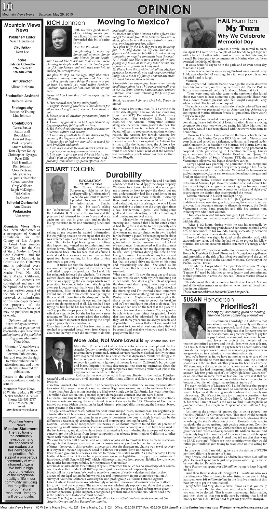 MVNews this week:  Page 10