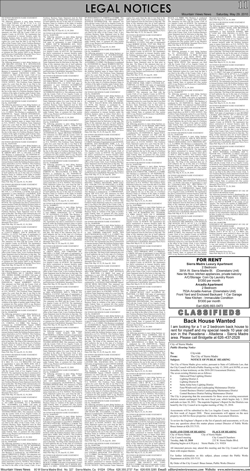 MVNews this week:  Page 11