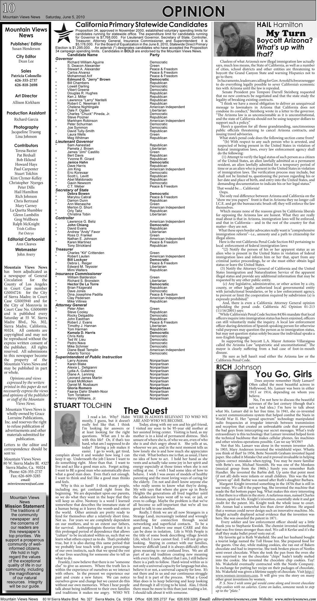 MVNews this week:  Page 10