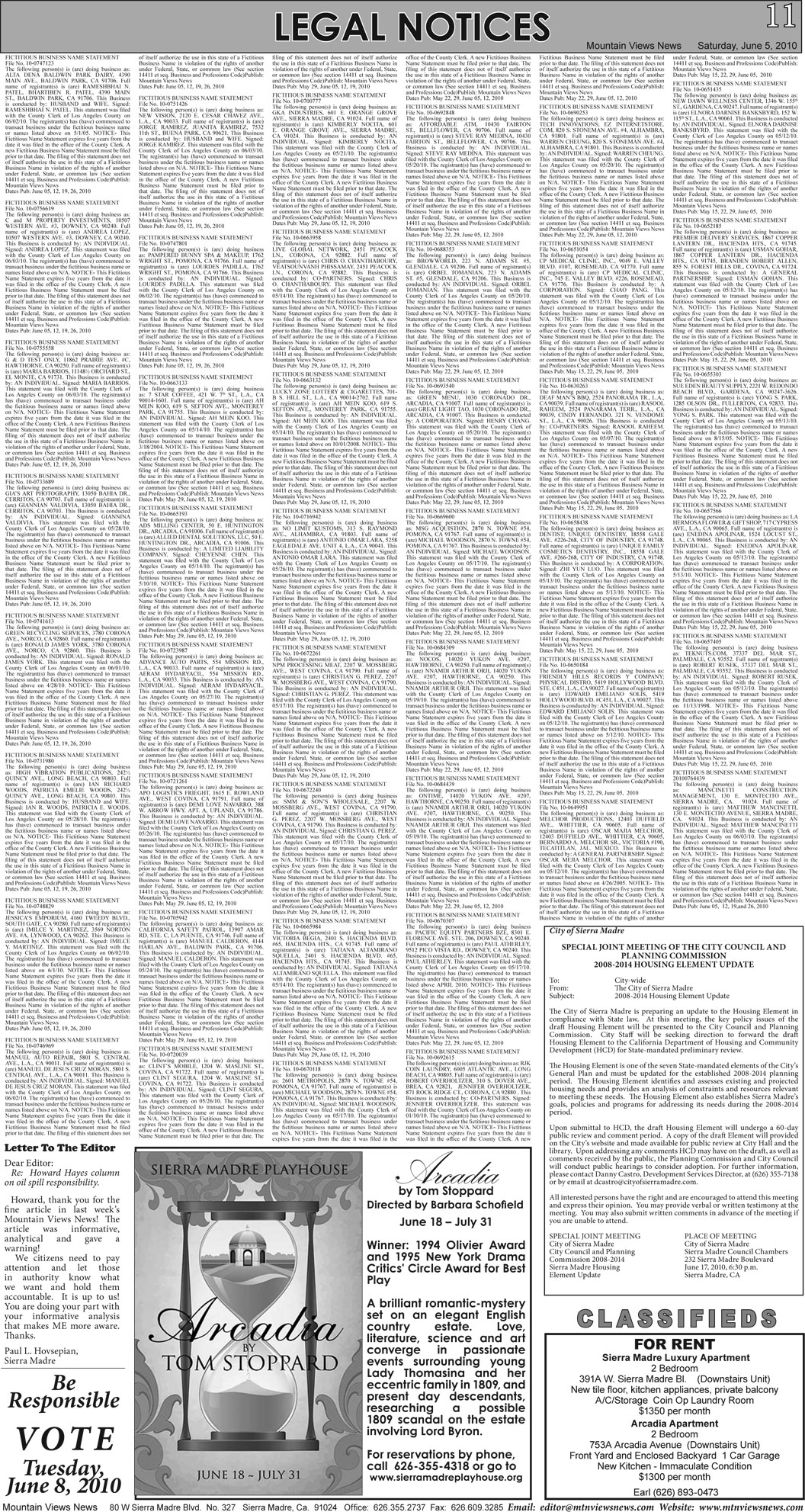 MVNews this week:  Page 11