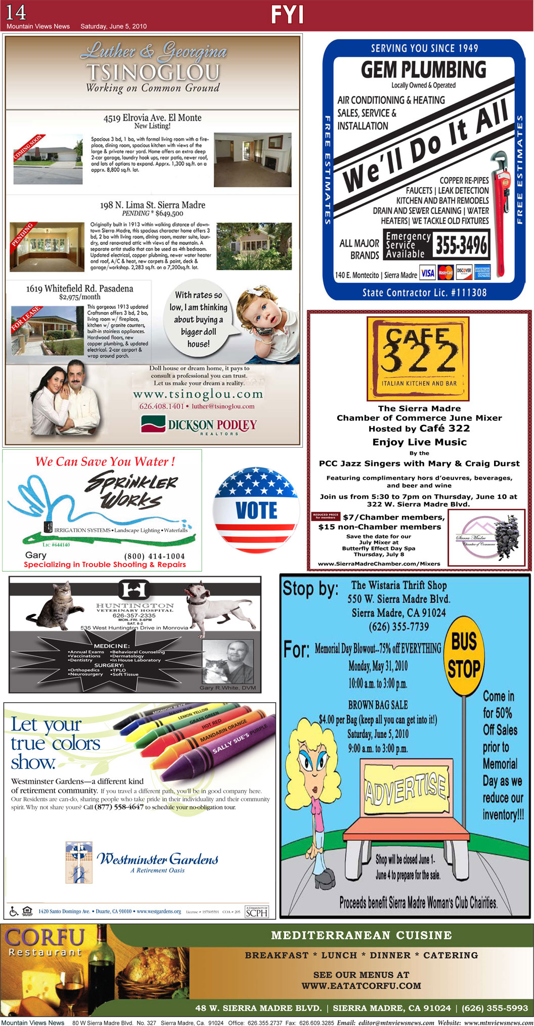 MVNews this week:  Page 14