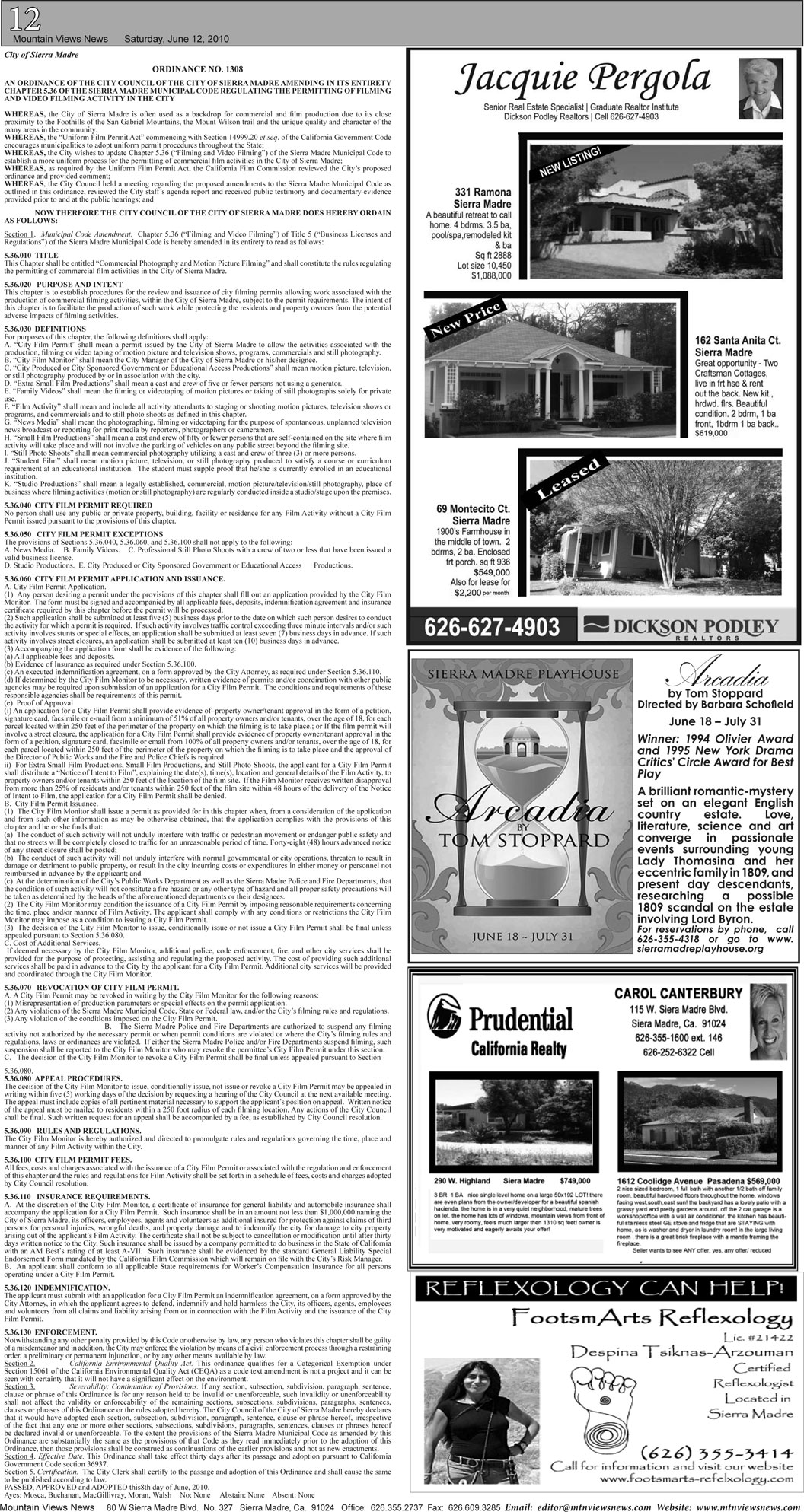 MVNews this week:  Page 12