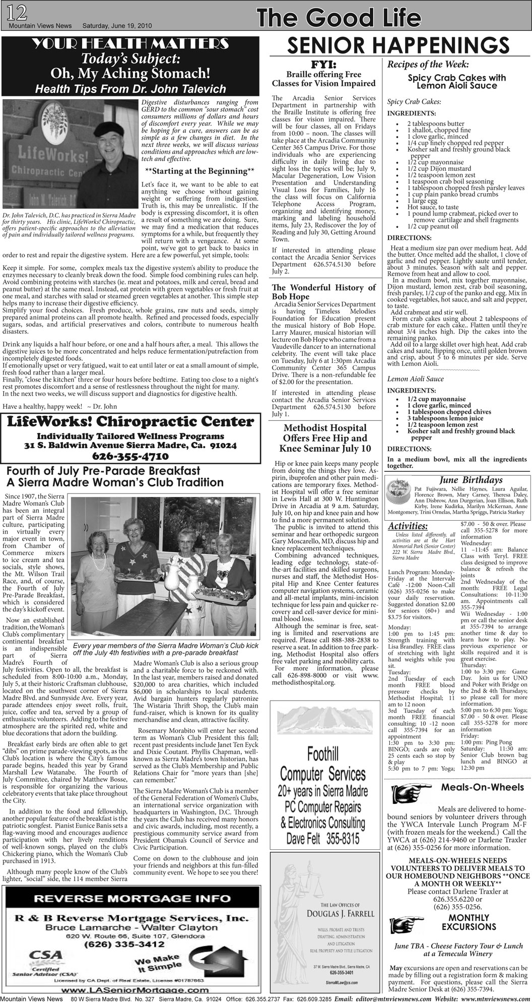 MVNews this week:  Page 12