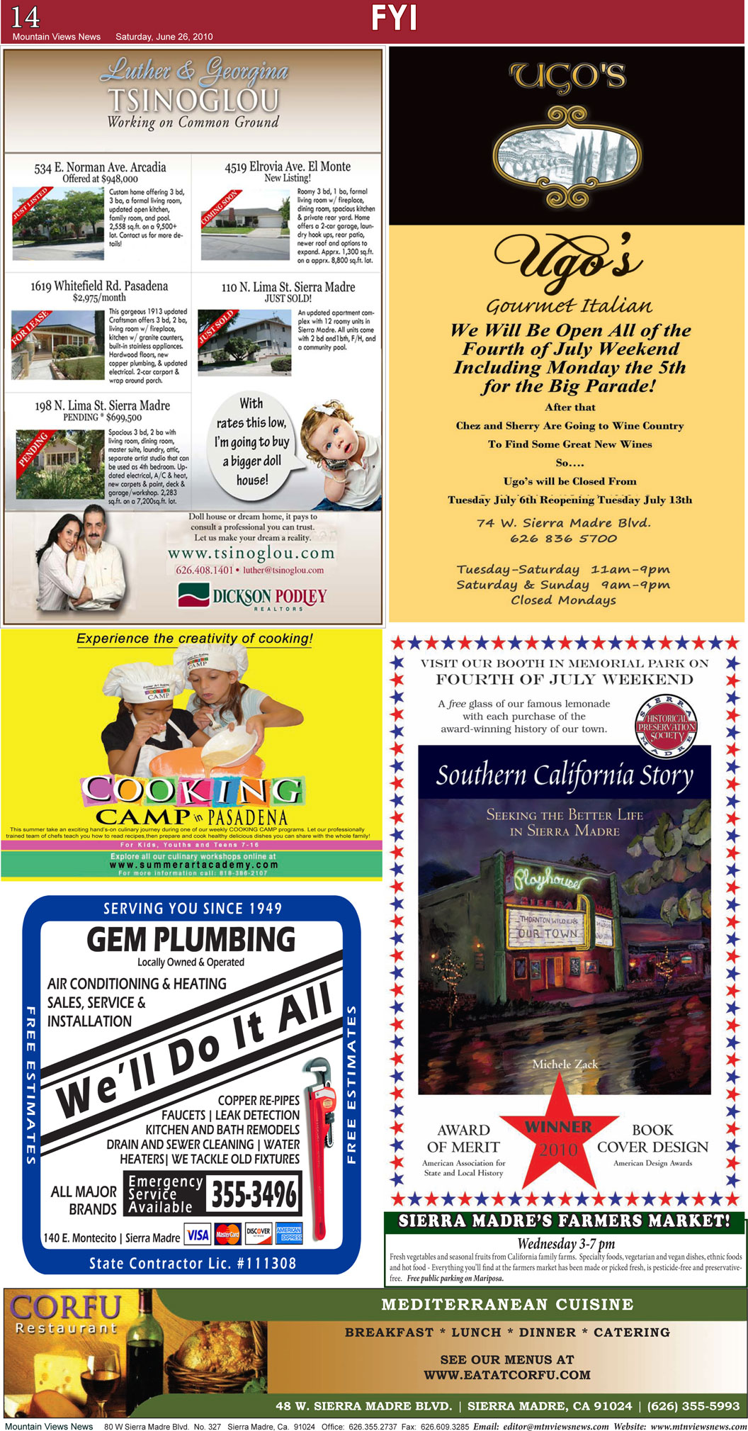 MVNews this week:  Page 14