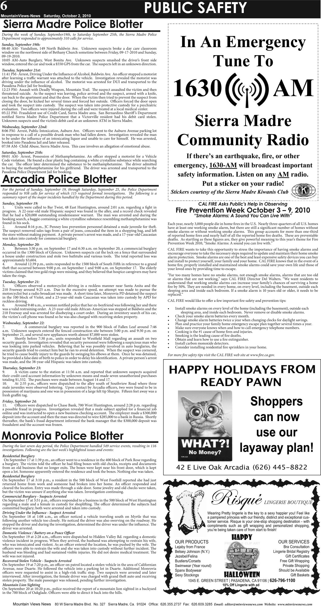 MVNews this week:  Page 6