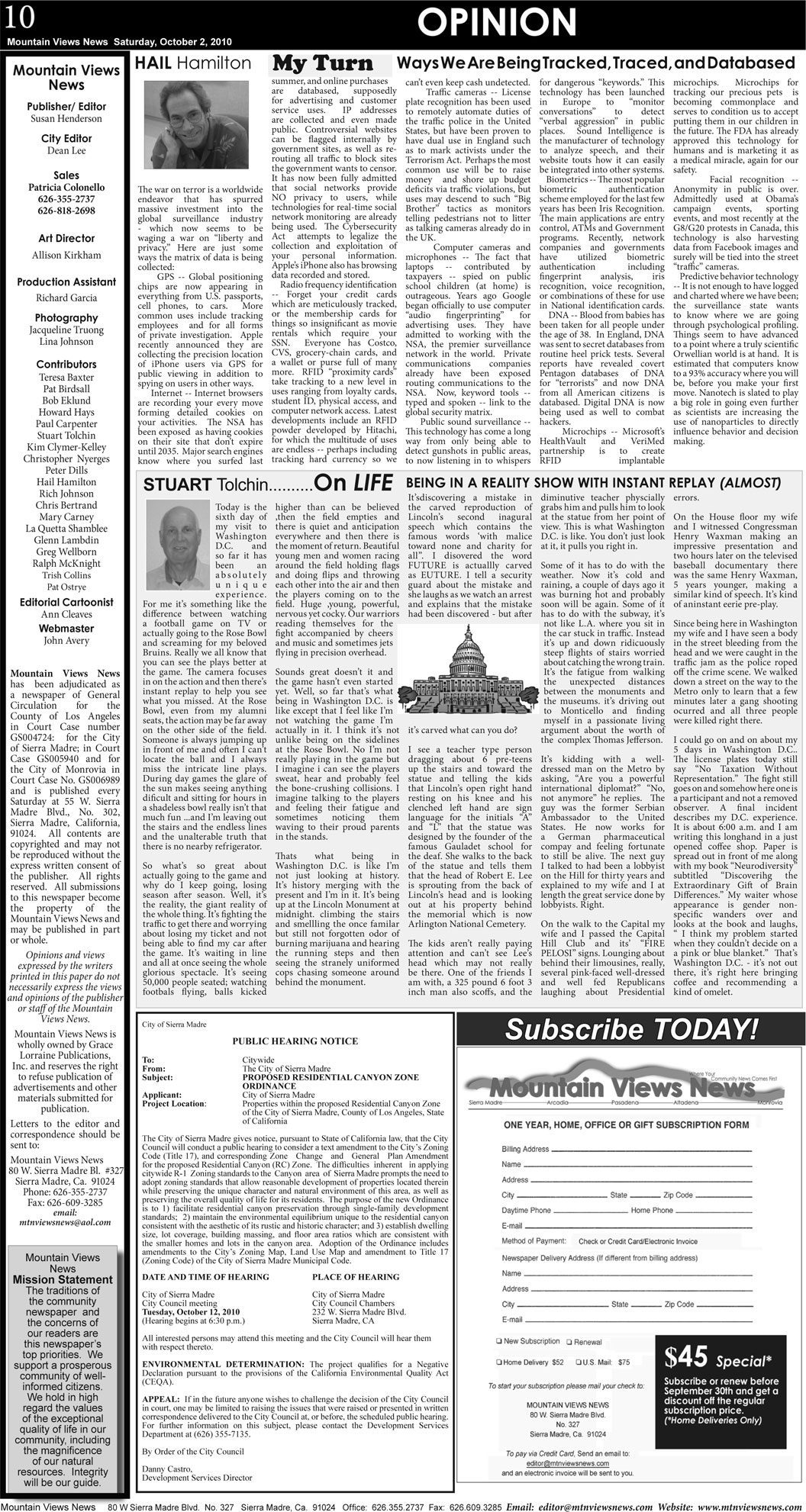 MVNews this week:  Page 10