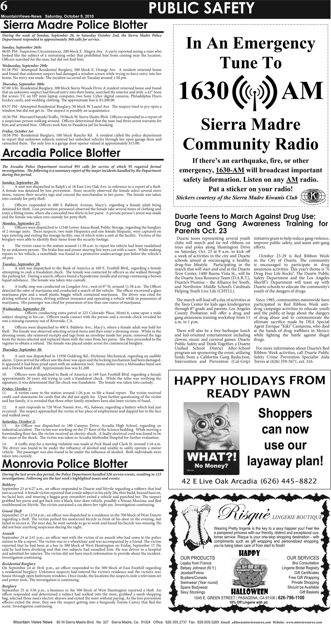 MVNews this week:  Page 6