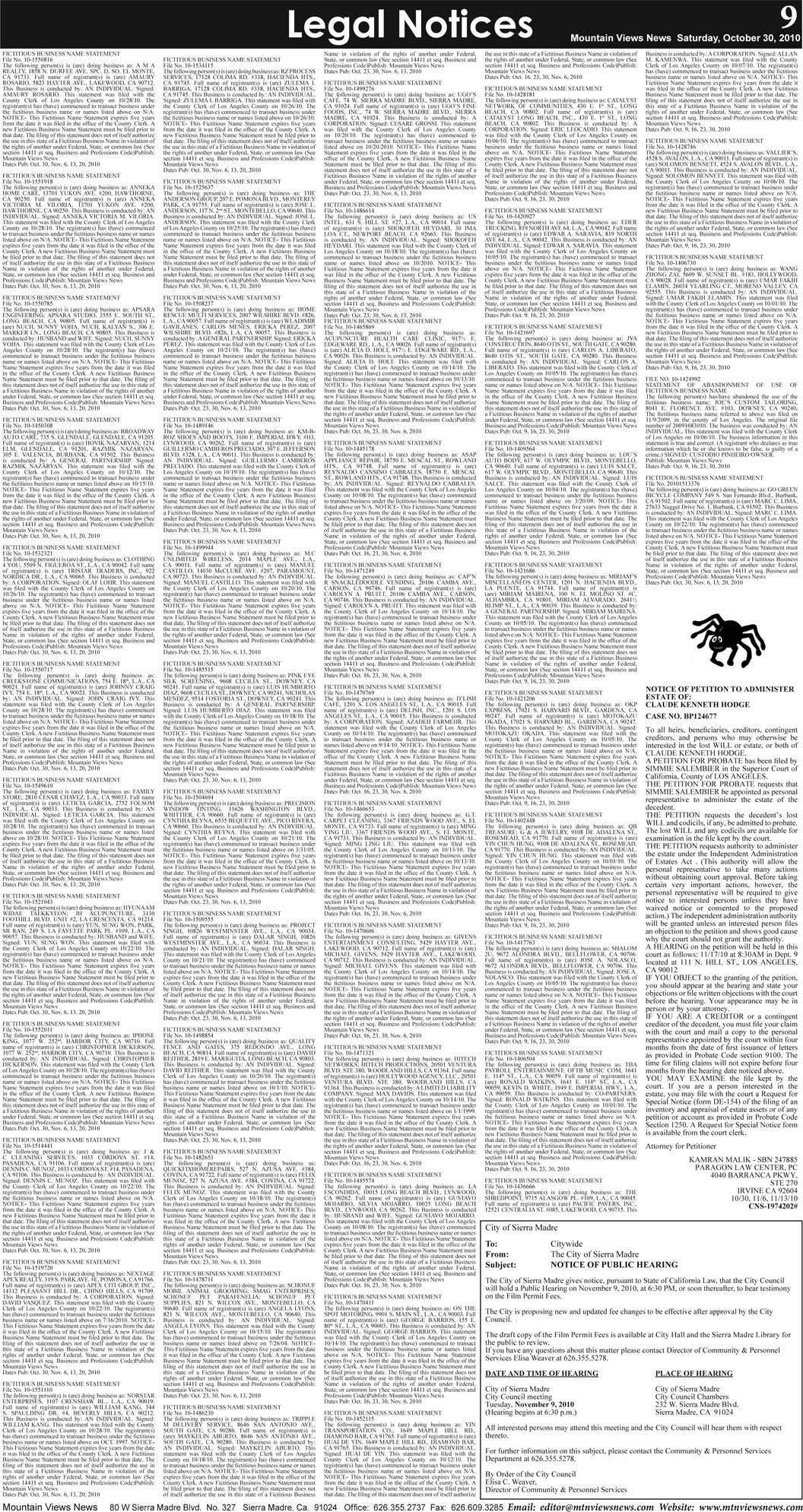 MVNews this week:  Page 9