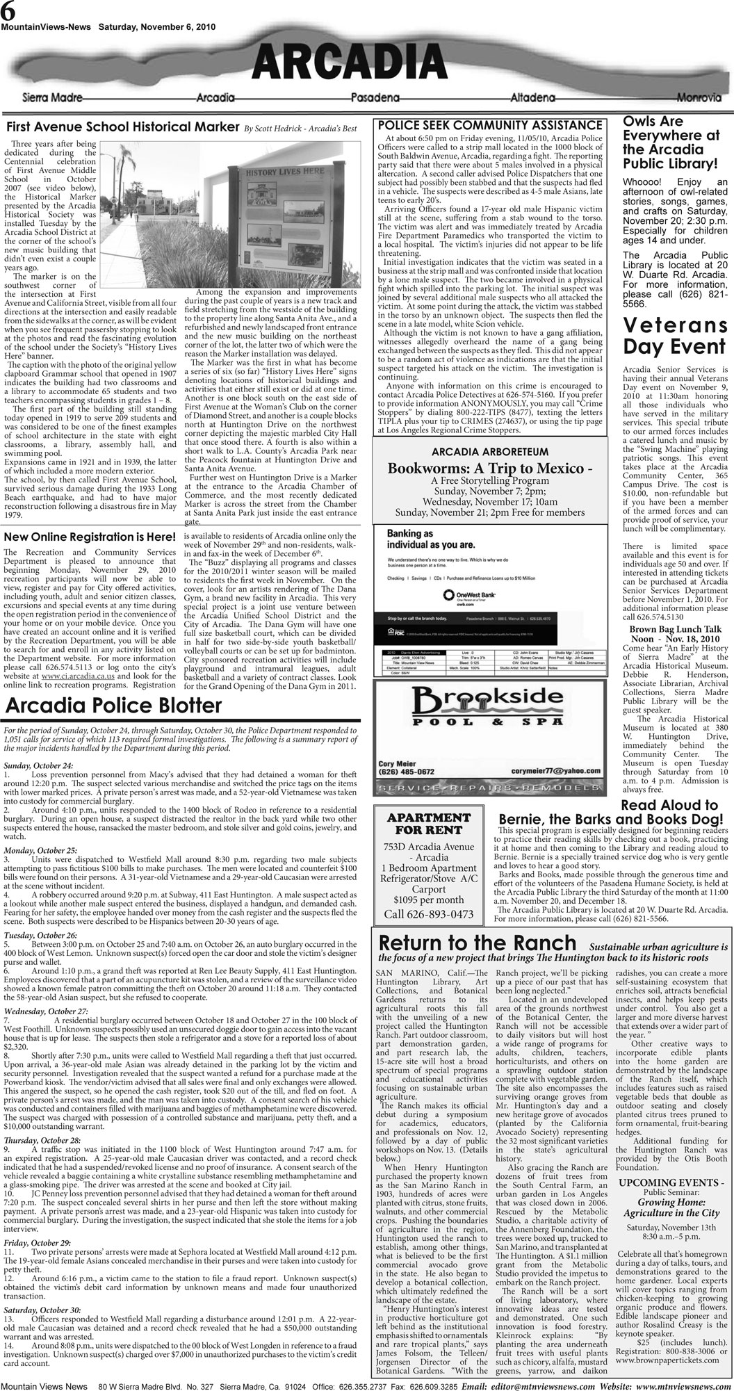 MVNews this week:  Page 6