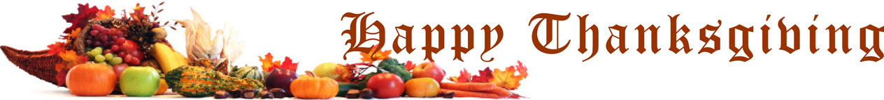 Happy Thanksgiving