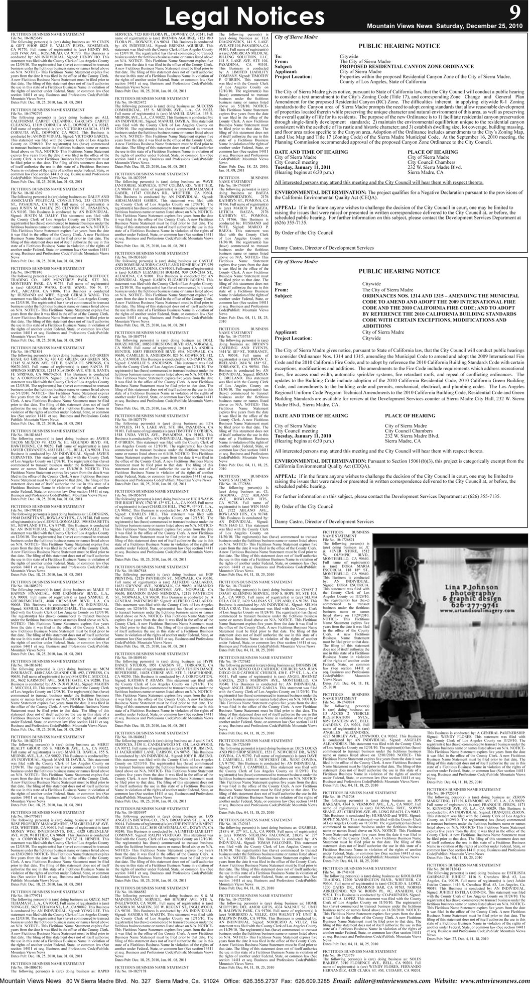 MVNews this week:  Page 9