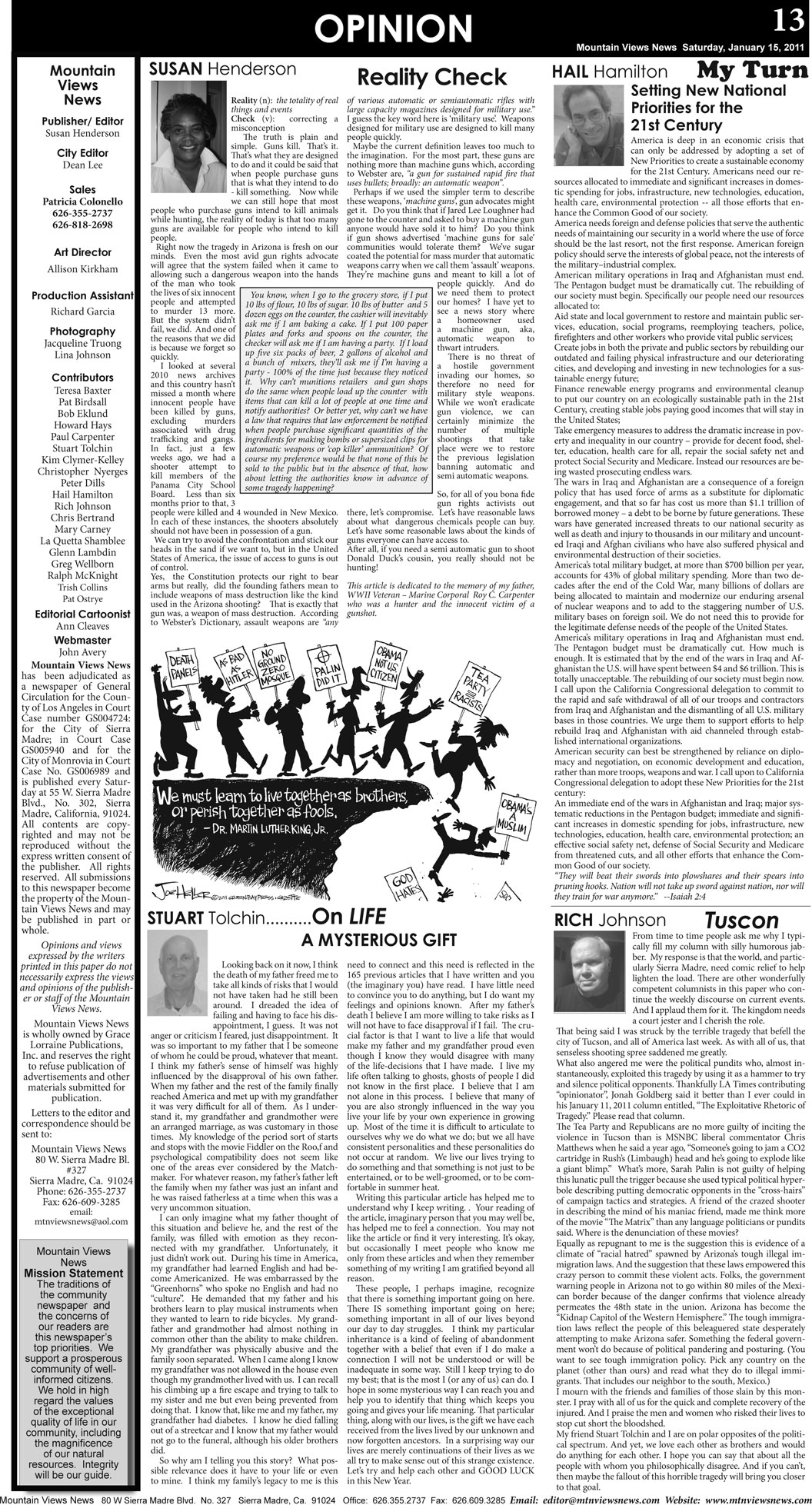 MVNews this week:  Page 13