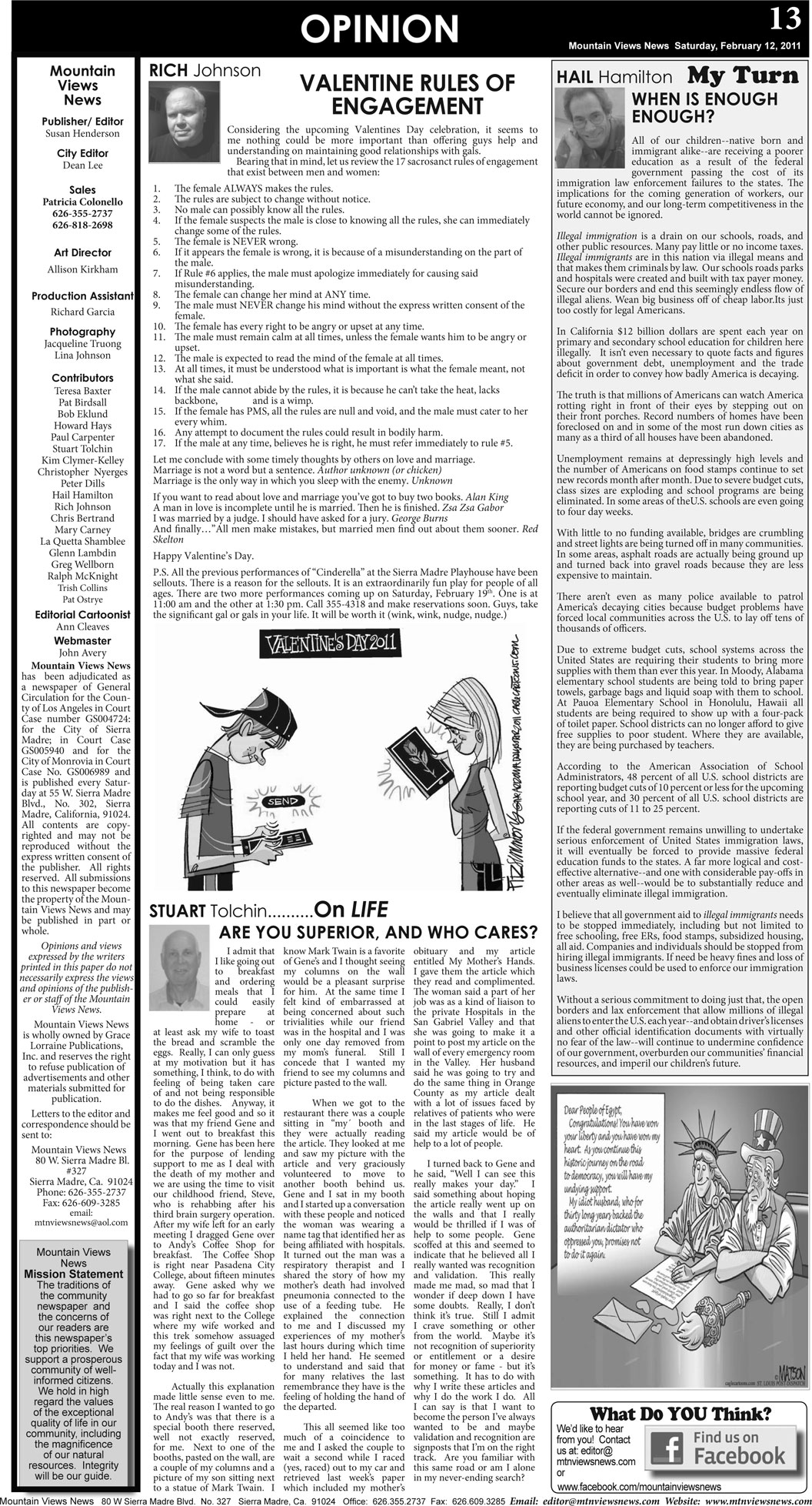 MVNews this week:  Page 13