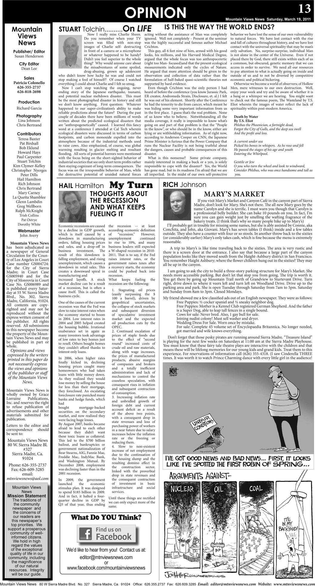 MVNews this week:  Page 13