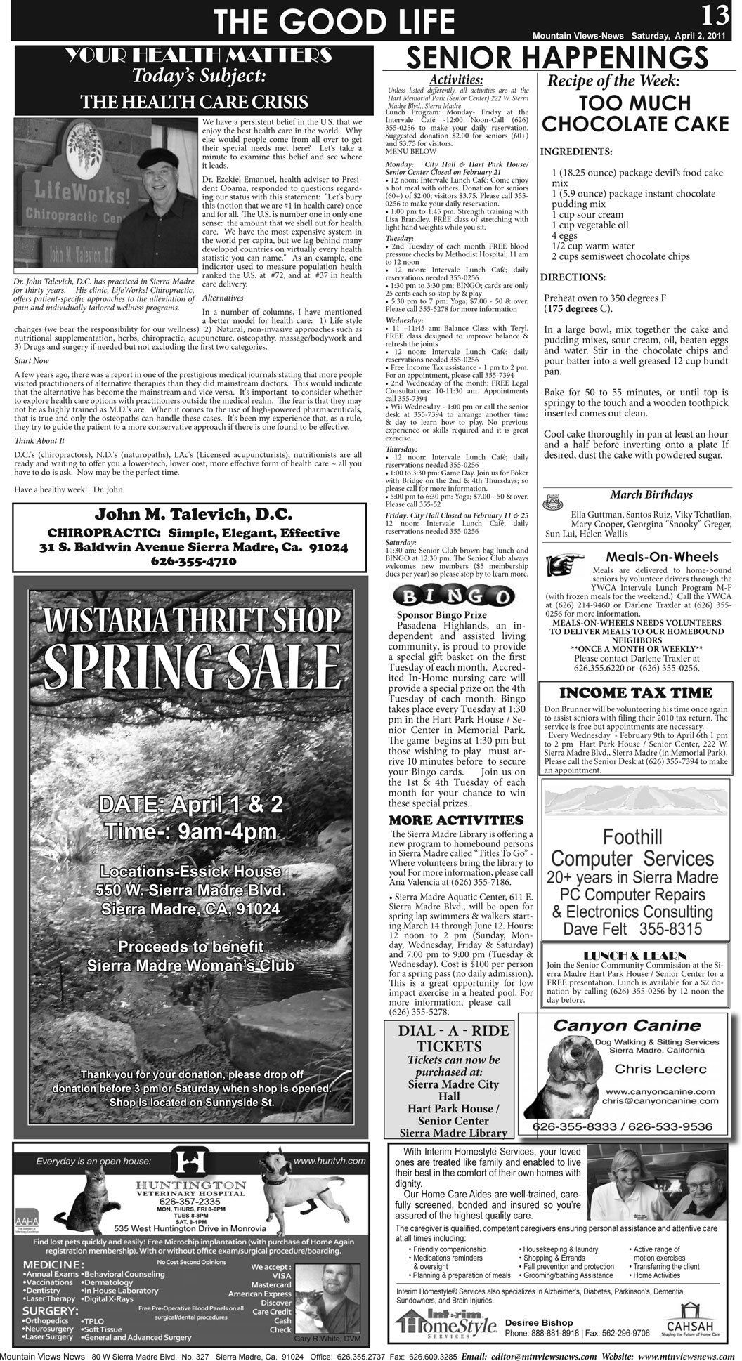 MVNews this week:  Page 13