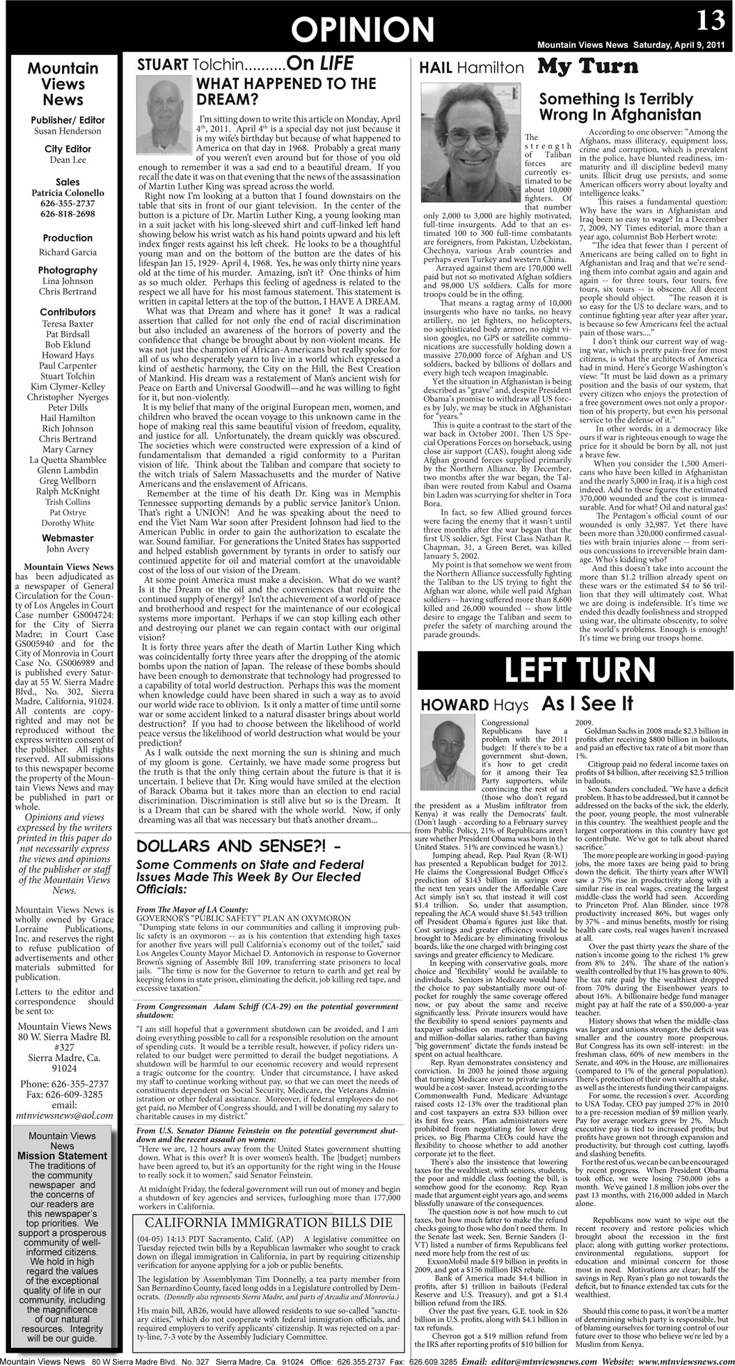 MVNews this week:  Page 13