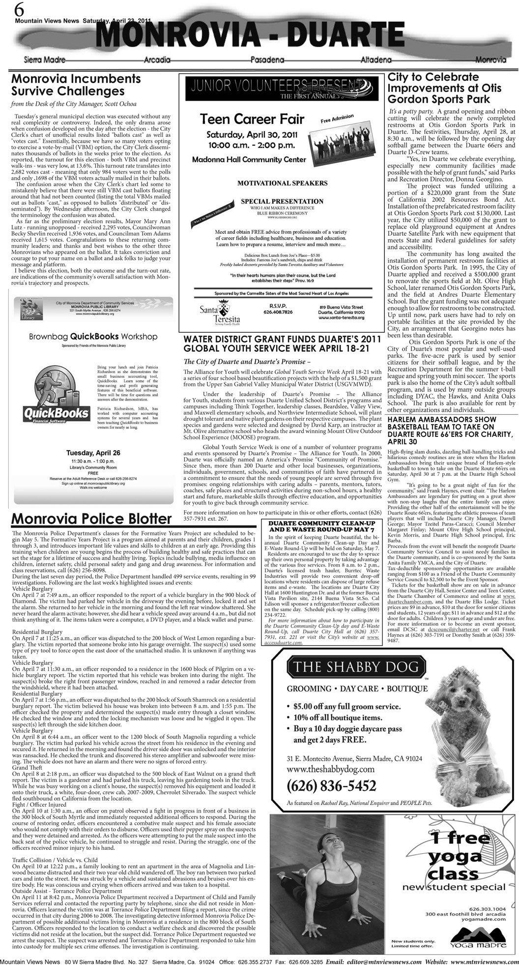 MVNews this week:  Page 6