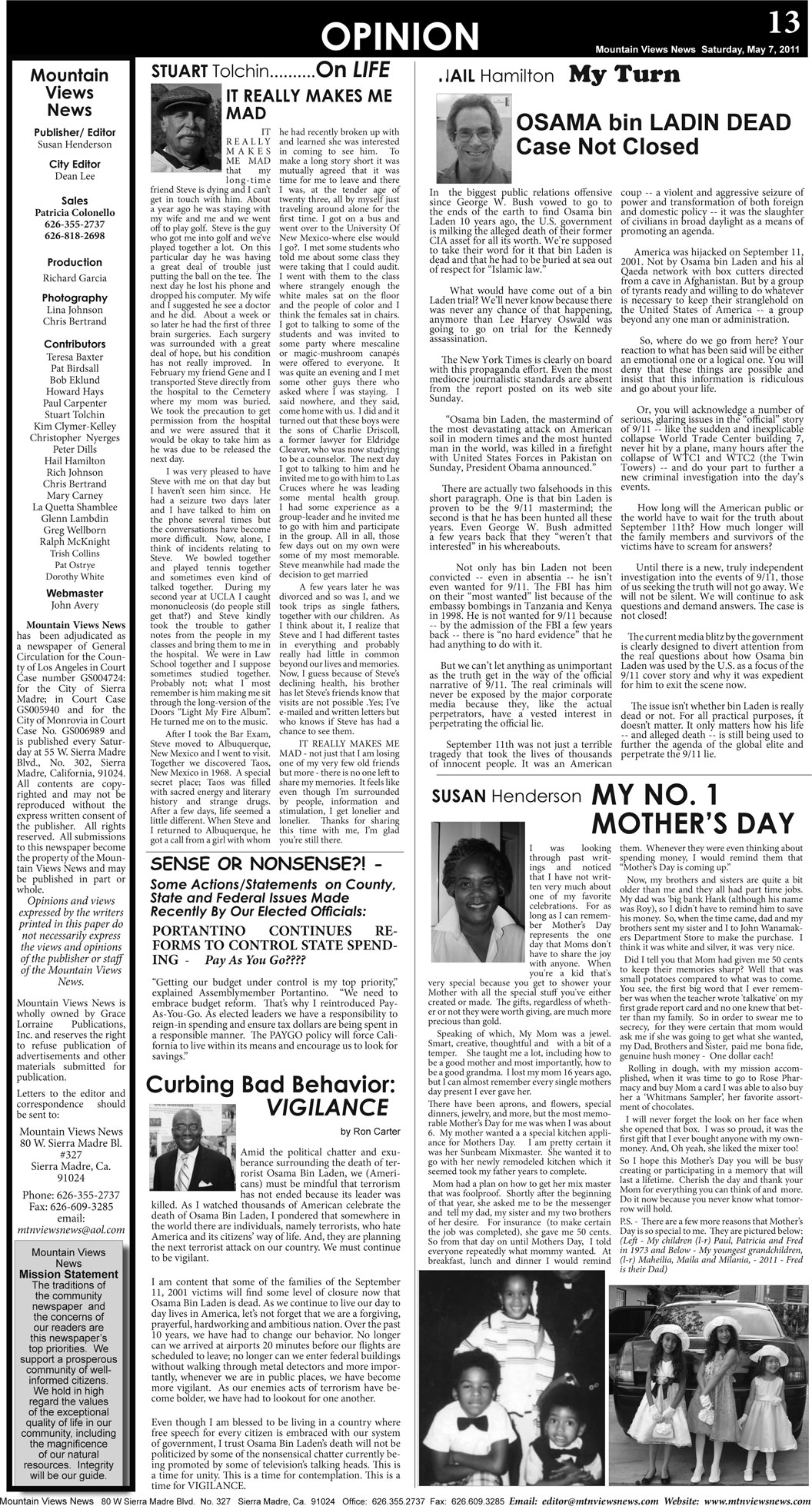 MVNews this week:  Page 13